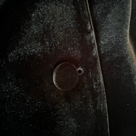 Rickis Velveteen Lined Blazer Black, Large, Single Button *NWOT* - Picture 12 of 14